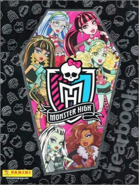 Monster High Fearbook - Sticker Album - Panini - 2012