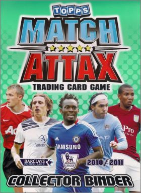 Match Attax 2010/2011 - Trading Card Game - Angleterre