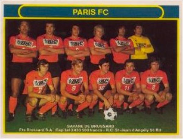 FC SOCHAUX 1972-1973 SAVANE DE BROSSARD AUTOCOLLANT EQUIPE FOOTBALL no panini EUR 10,19 - FR