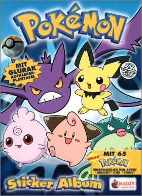 Pok�mon 4 - Sticker Album - Merlin - Allemagne - 2001