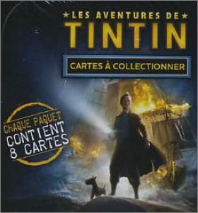 Aventures de Tintin (les) cartes collectionner Hachette 2012