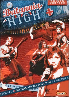 Britannia High - Sticker album - Emax - Angleterre - 2008