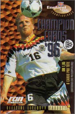 England'96 Champion Cards - Panini - Allemagne