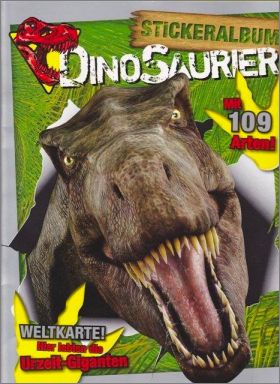 Dinosaurier - Sticker album - Blue Ocean - Allemagne - 2011
