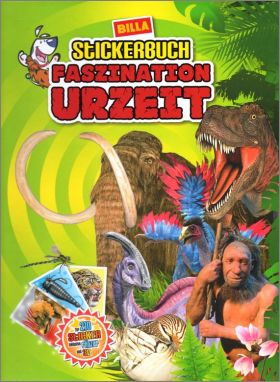 Stickerbuch Faszination Urzeit - Billa - Autriche