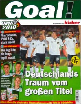 WM 2010 Goal Sammelalbum - Duplo-Hanuta - Allemagne