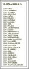 ULTIMA HORA IV 1/2