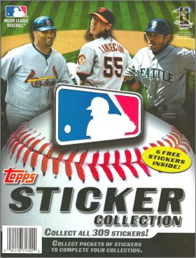 Major League Baseball Sticker Collection 2011 -  Topps - USA