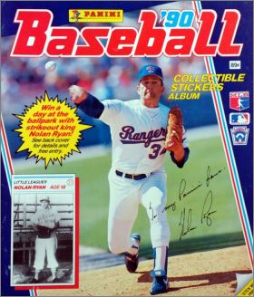 Baseball '90 - Sticker Album Panini - 1990 - USA/Canada