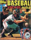 Baseball Sticker Album 1982 - USA / Canada