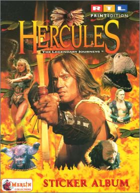 Hercules The Legendary Journeys Sticker & Cards Merlin 1996