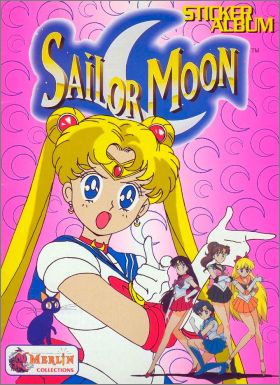 Sailor Moon - Sticker Album - 1�re s�rie - Merlin -1995
