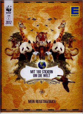 Mit 180 Stickern Um Die Welt - Edeka - WWF - Allemagne