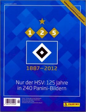 Nur der HSV 125 Jahre - Sticker album Panini Allemagne 2012