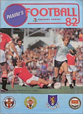 Football 82 - Figurine Panini - Angleterre