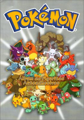 Pokémon Editora Aladino/Ital Lucca - Sticker Album Argentine