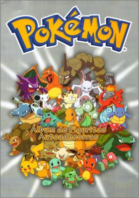 Pokmon Editora Aladino/Ital Lucca - Sticker Album Argentine