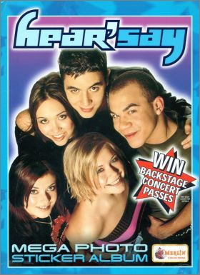 Hear'Say - Mega Photo Sticker Album - Merlin- Angleterre