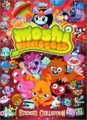 Moshi Monsters (2013) - Stickers Album - Topps - Angleterre