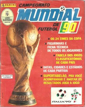 Campeonato Mundial de Futebol 90 Panini Edition Brésilienne