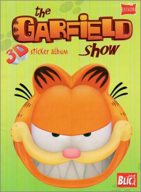 The Garfield show - 3D sticker album - Luxor - Serbie