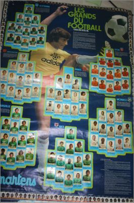 Les grands du football saison 1975-76  -  MARTENS