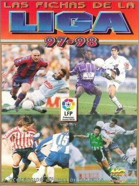 Las Fichas de la Liga 1997 / 1998 - Mundi Cromo - Espagne