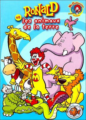 Ronald et les Animaux de la Terre - Mac Donald's Panini 2004