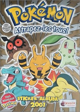 Pok�mon 3 - Attrapez-les Tous ! (album dor�) - Merlin 2001