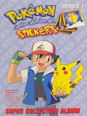 Pokémon 1 Gotta catch 'em all ! Stickers series 1 Angleterre