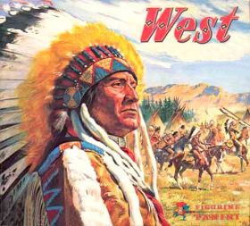 West (1er album) - Sticker Album - Figurine Panini - 1976