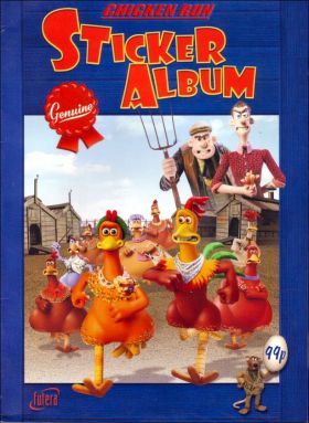 Chicken Run - Sticker album - Futera - Royaume-Uni - 2000