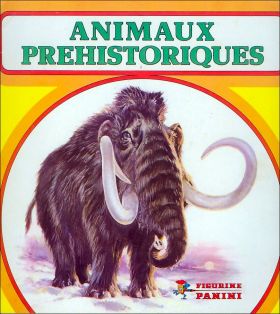 Animaux Préhistoriques - Sticker Album Figurine Panini 1982