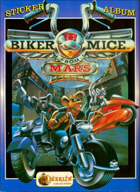 Biker Mice From Mars - Sticker album - Merlin Collections