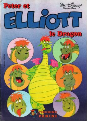 Peter et Elliott le Dragon - Album Figurine Panini - 1978