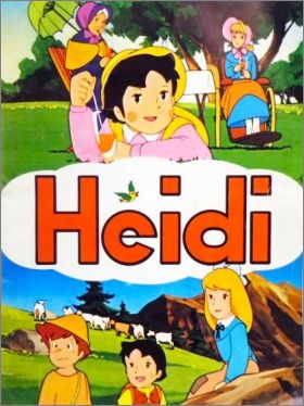 Heidi - Dessin Anim - Album de vignettes Age - France 1981