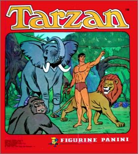 Tarzan - Sticker Album Figurine Panini - 1979