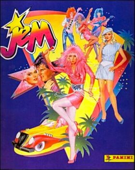 Jem (et les hologrammes) - Sticker Album - Panini - 1987