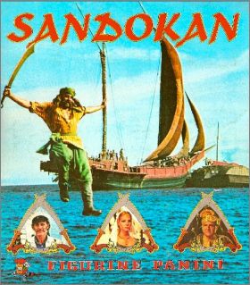 Sandokan - Sticker Album - Figurine Panini / Pacosa Dos 1976