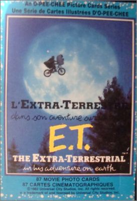 E.T. The Extraterrestrial - Cards O-Pee-Chee - Topps - 1982
