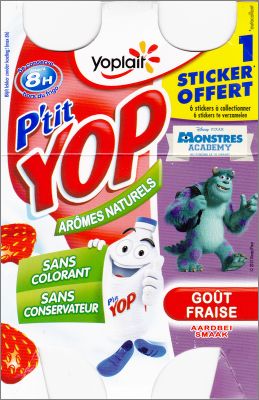 Monstres Acad�my - P'tit Yop de Yoplait - France - 2013