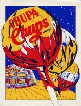 An 3942 -  Sticker Album - Chupa Chups - 1979
