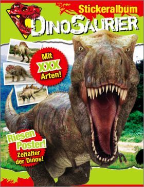 Dinosaurier - Sticker album - Blue Ocean - Allemagne - 2013
