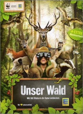 Unser Wald - Sticker album - Edeka - WWF - Allemagne - 2013