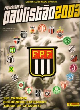 Figurinhas do Paulist�o 2003 - Panini -  Br�sil