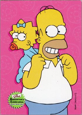 The Simpsons Anniversary Celebration - Premium Inkworks 2000