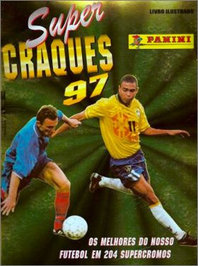 Super Craques 97 - Panini - Brésil - 1997