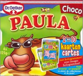 Dr. Oetker - Paula - Cartes hologrammes - Belgique