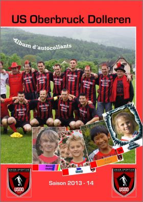 US Oberbruck Dolleren Saison 2013-14 - Album d'autocollants