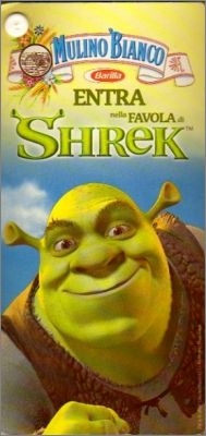 Shrek - Lenticulaires - Mulino Bianco - Italie 2001